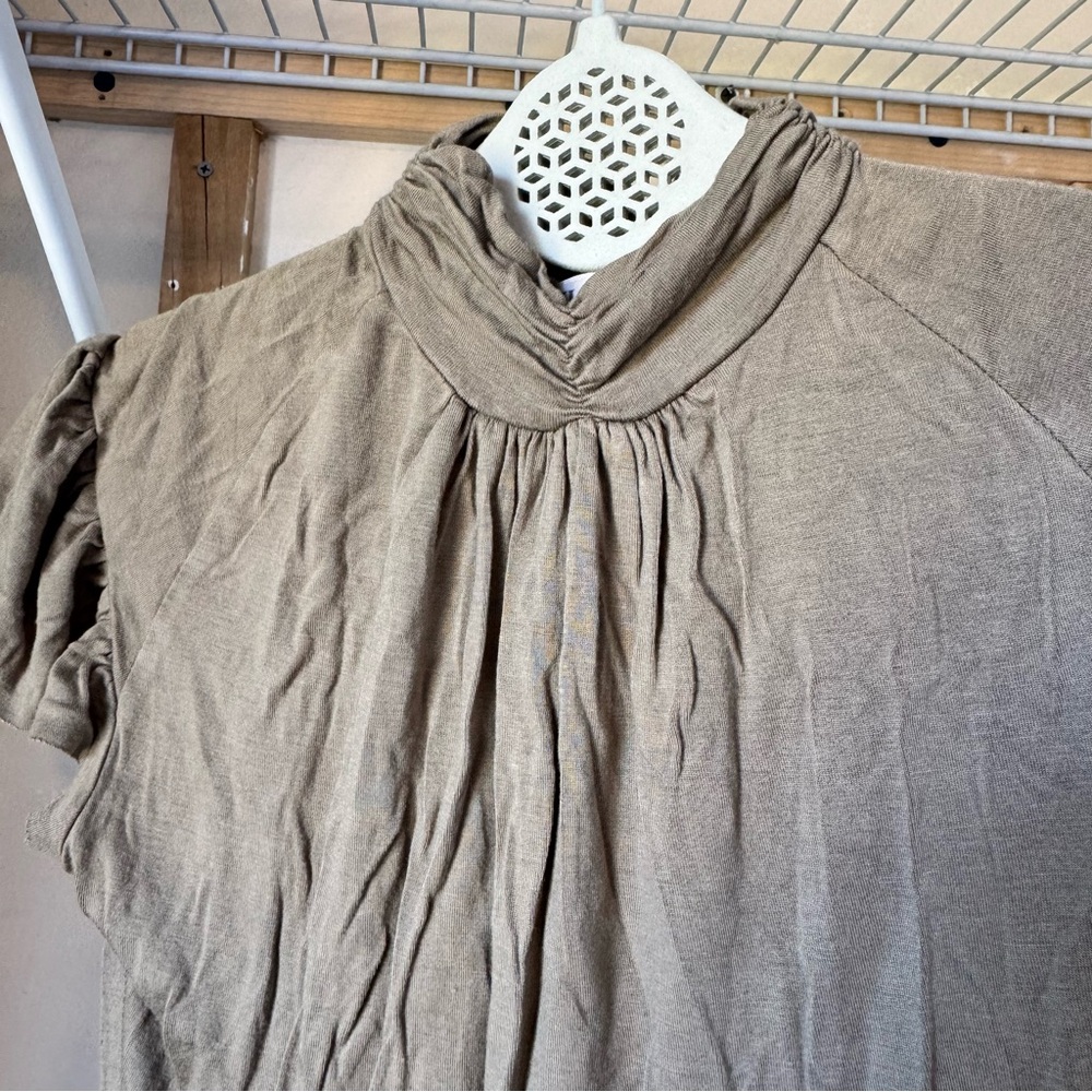 Chic Tan Women's Blouse